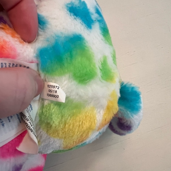 Build-a-Bear BAB Kitten Cat Rainbow Hearts Plush 17" - Picture 4 of 4